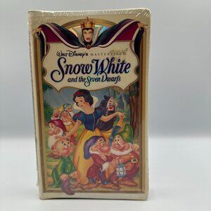 Walt Disneys Masterpiece Snow White And The Seven Dwarfs VHS New Sealed Classic